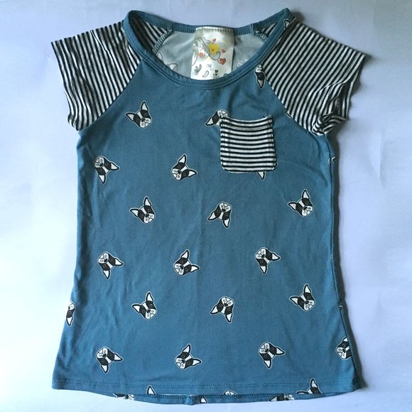 Jenna & Jessie Other - Jenna & Jessie Boston Terrier puppy tee 5T